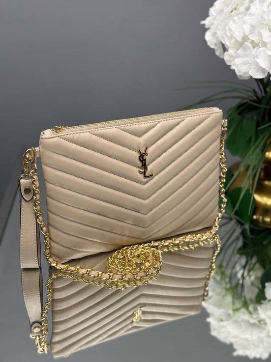 YSL Φάκελος Beige