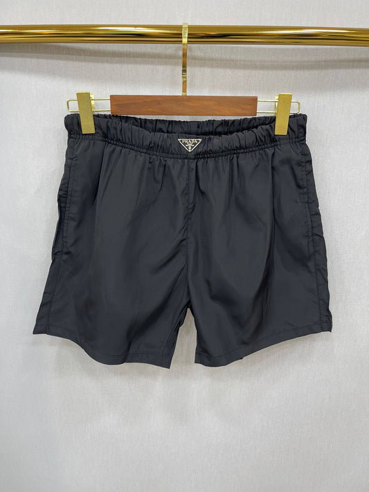 Prada Logo Swim Shorts Black
