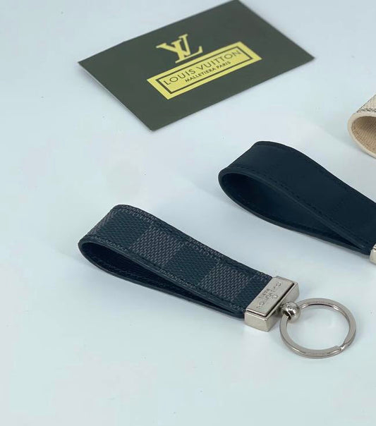 Louis Vuitton Loop Key Holder Damier Graphite