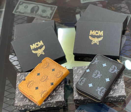 MCM Wallet Cognac mini