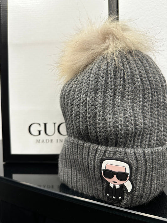 Karl Lagerfeld Σκουφάκι Γκρι