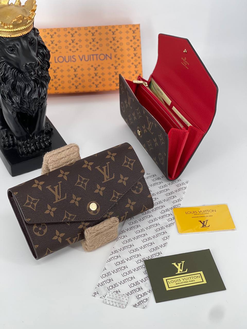 Louis Vuitton Πορτοφόλι Κόκκινο