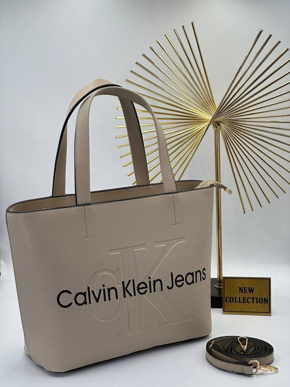 Calvin Klein Shopping Μπεζ