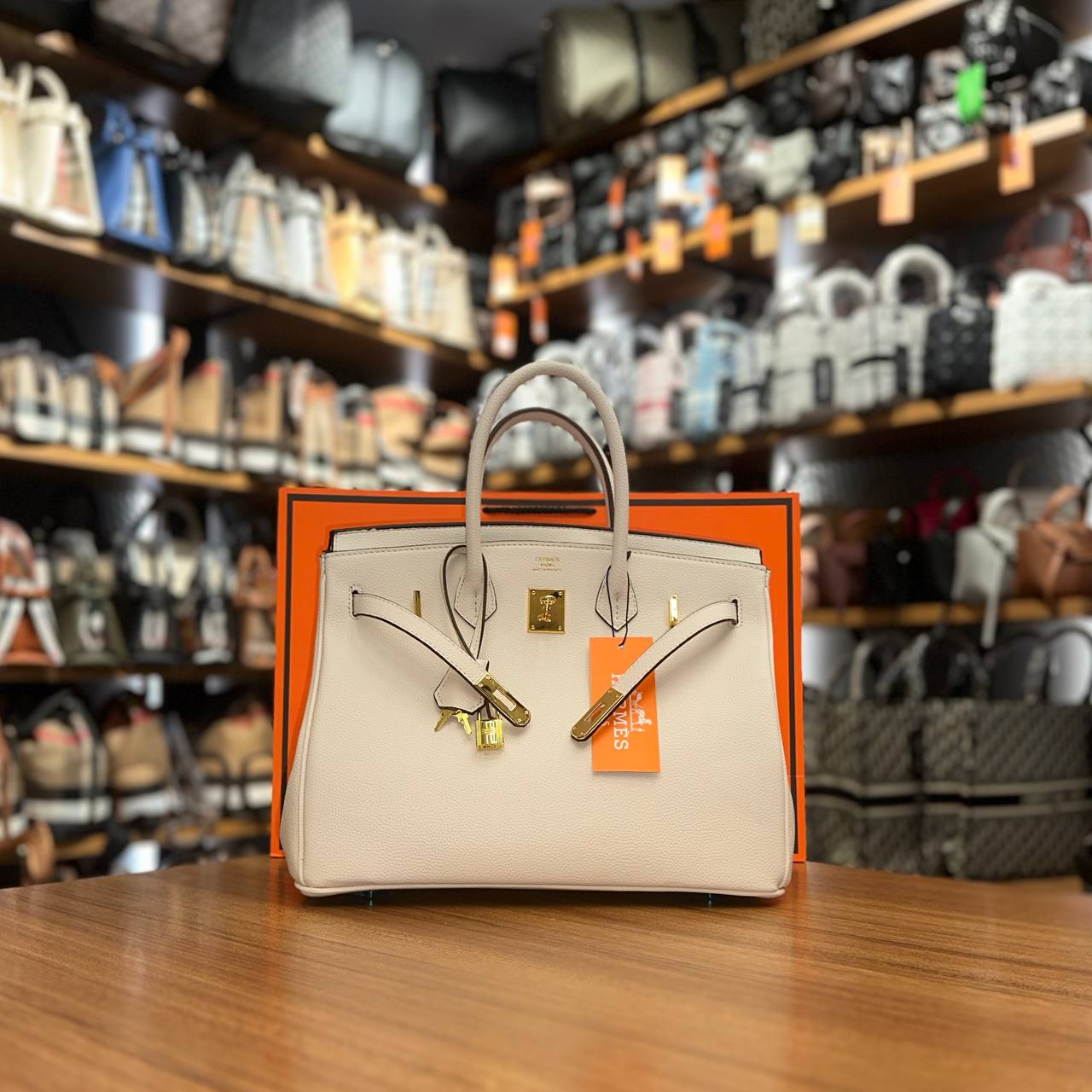 Hermès Birkin Bag Beige