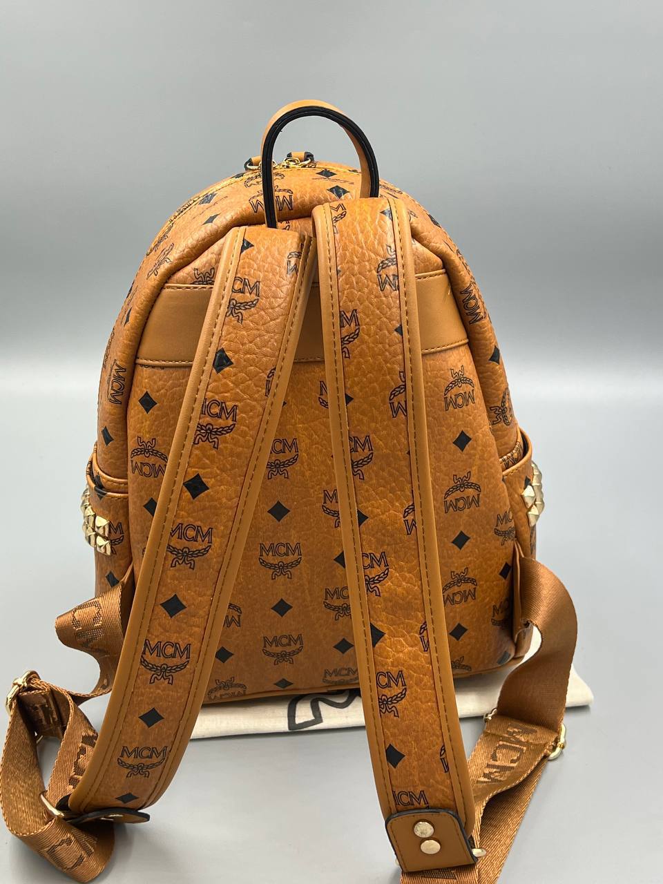 MCM Stark Backpack Cognac Visetos
