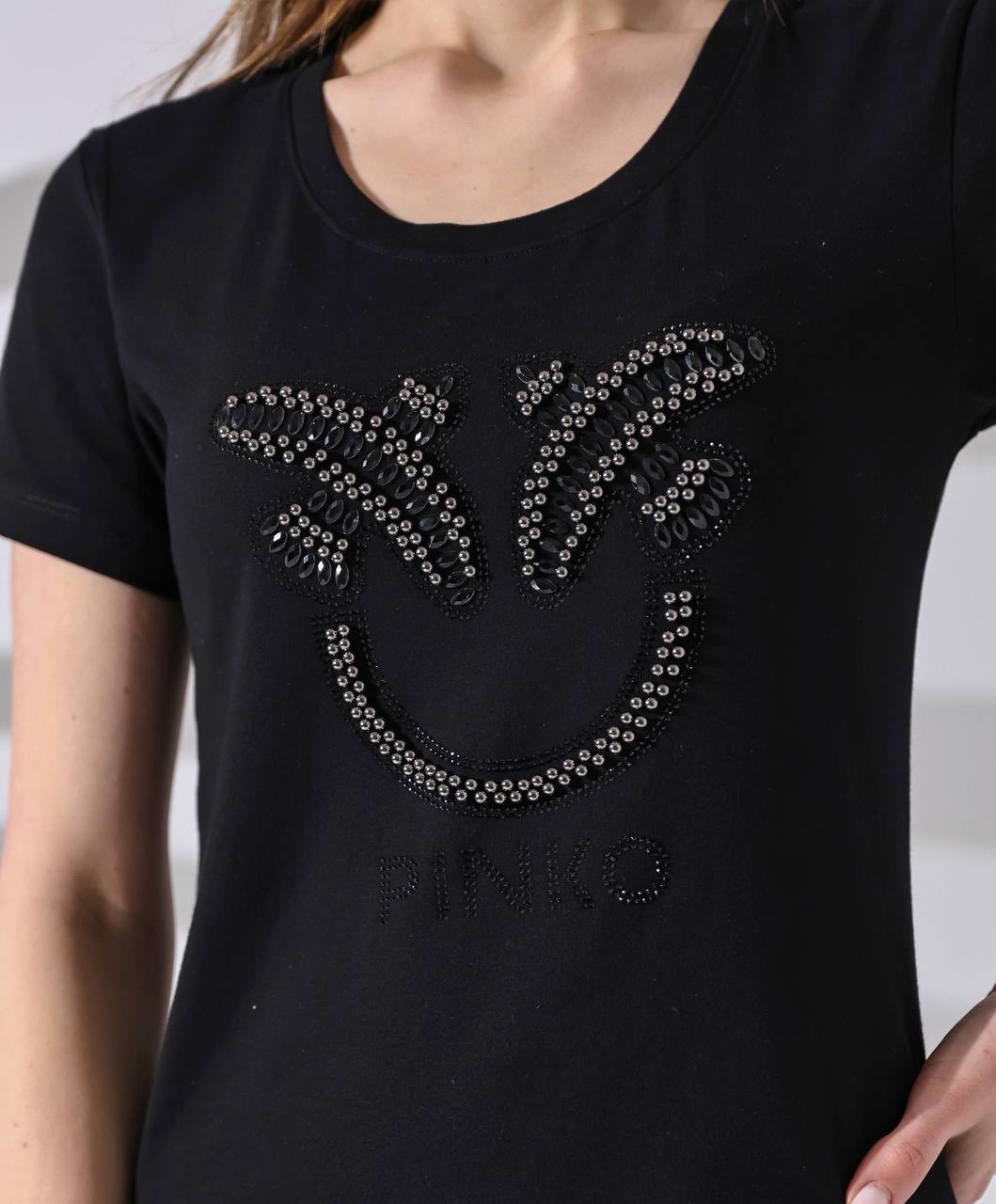 Pinko Μπλουζάκι Μαύρο