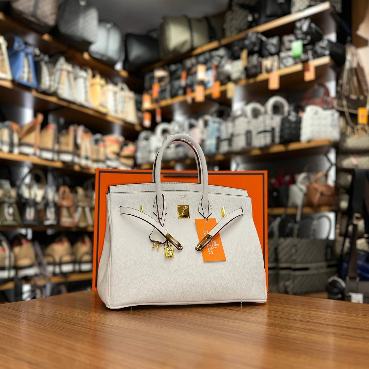 Hermes Birkin White