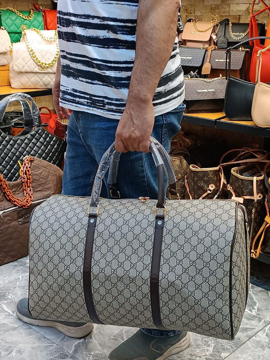 Gucci GG Supreme Canvas Holdall Black