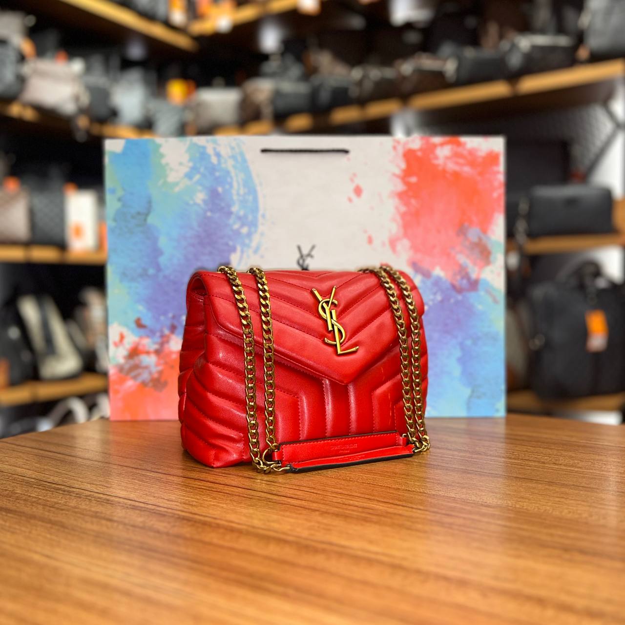 YSL Loulou Κόκκινη