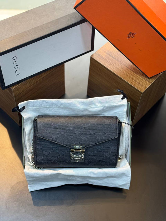 MCM Crossbody Canvas Black