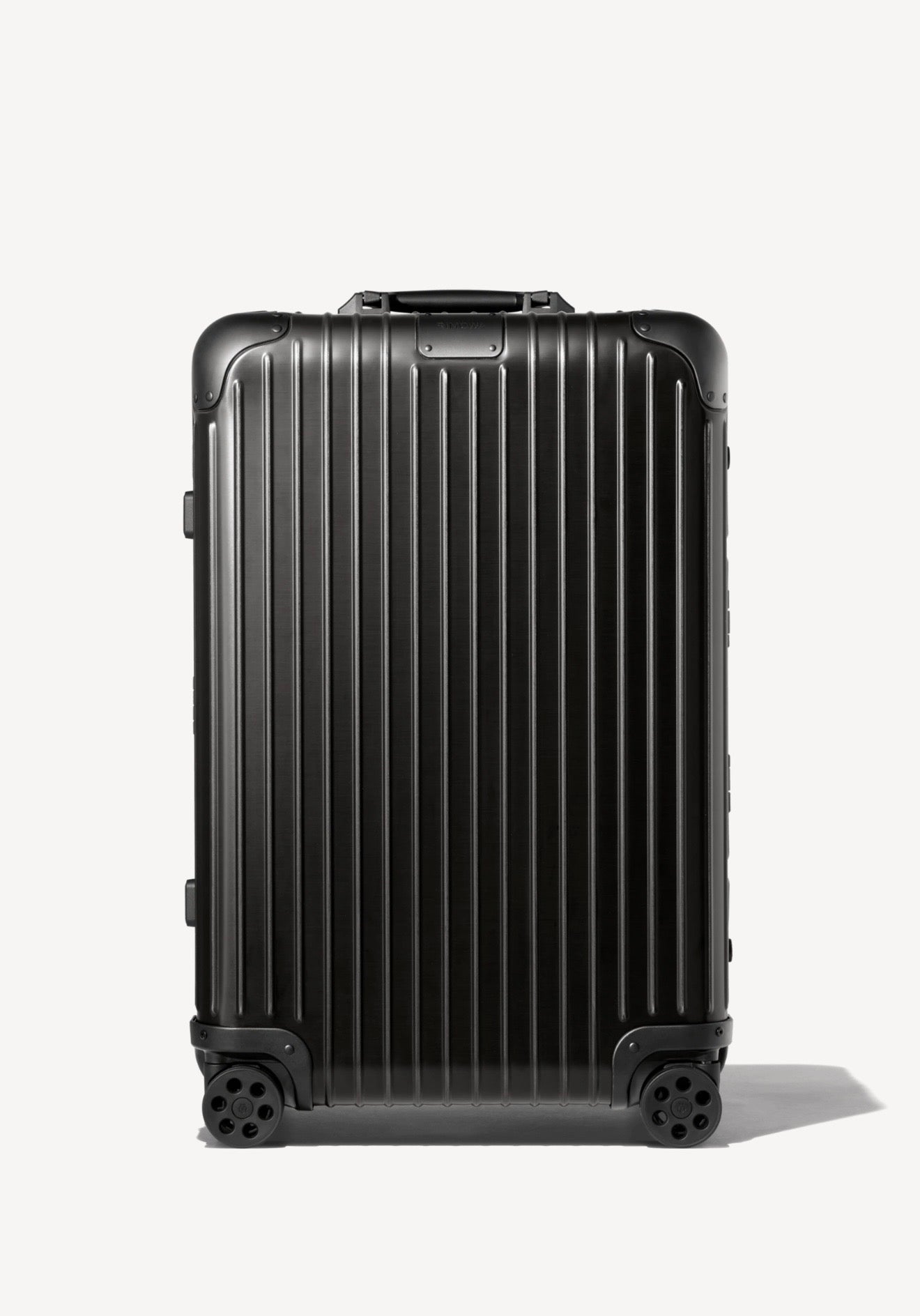 Rimowa Cabin Size Aluminium Suitcase Black