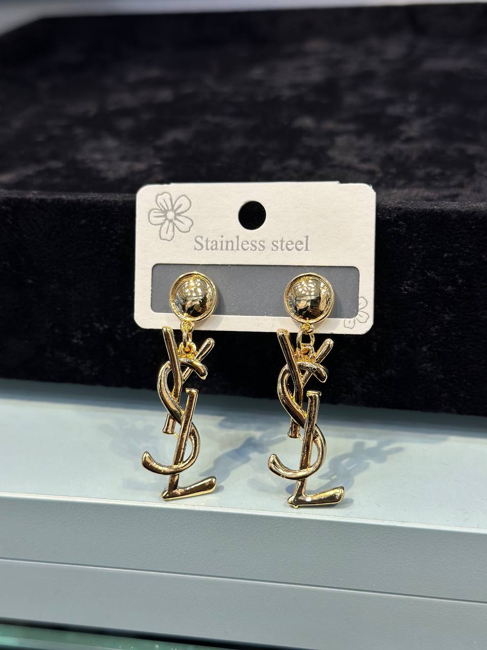 YSL Σκουλαρηκια Χρύσα