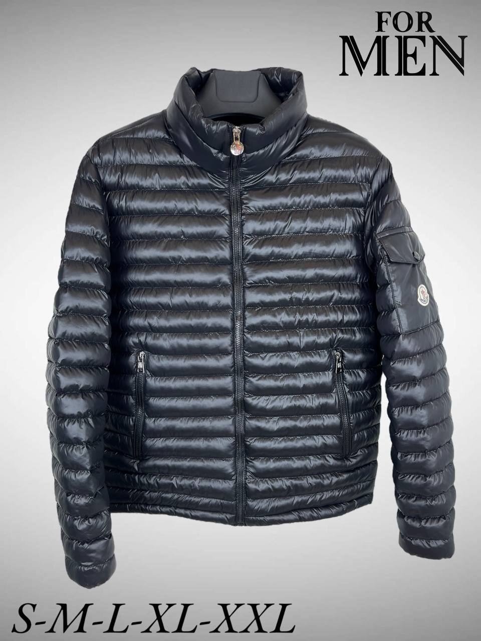 Moncler Lightweight Down Jacket Black