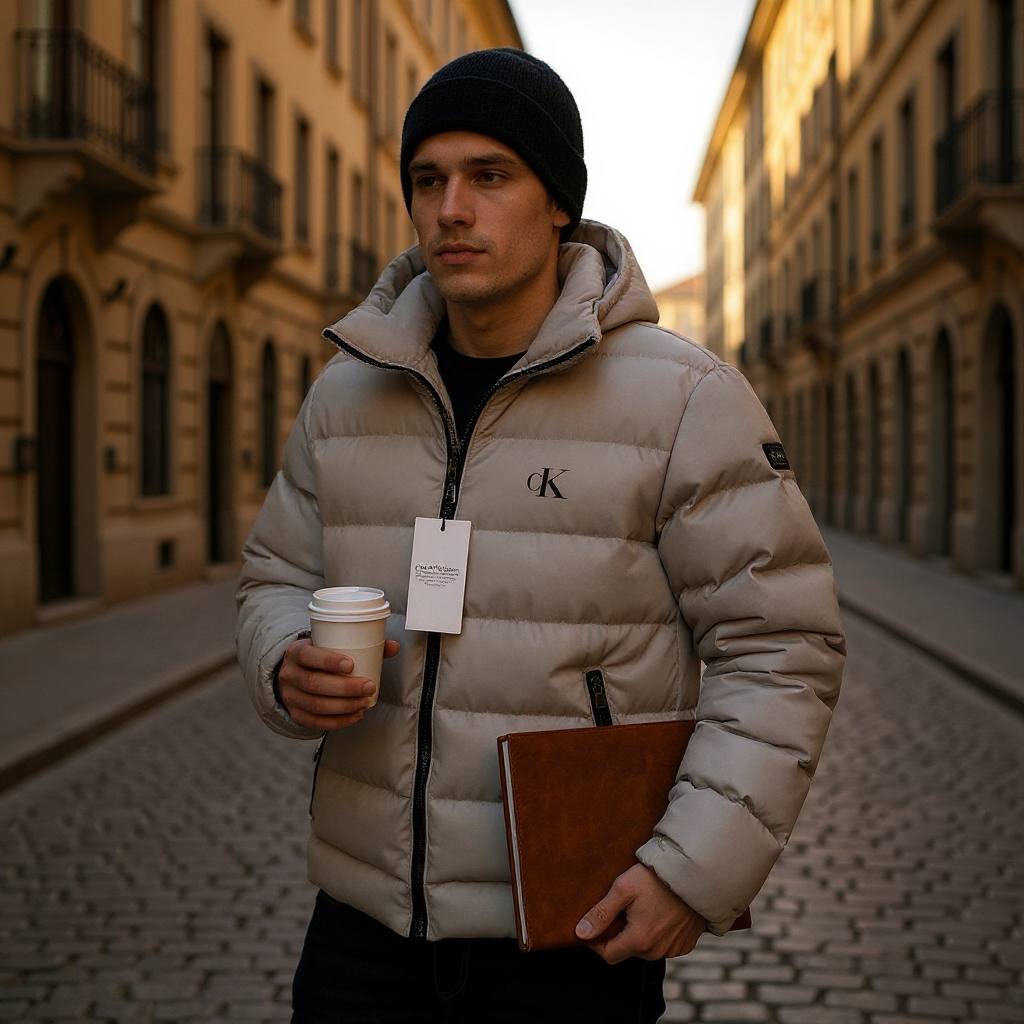 Calvin Klein Hooded Puffer Jacket