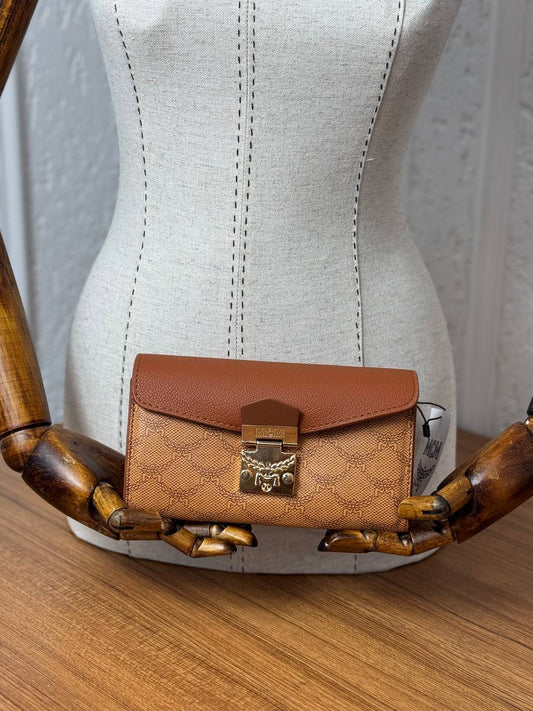 MCM Wallet Visetos Canvas