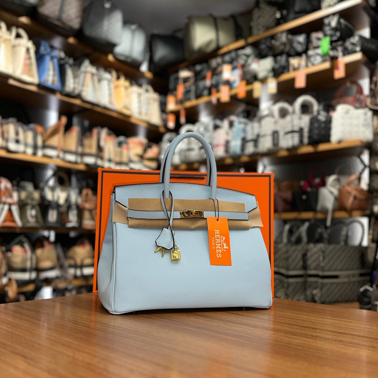 Hermès Birkin Bag Light Blue