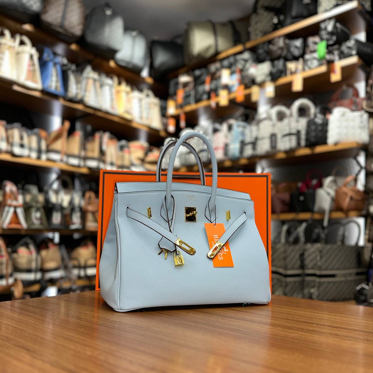 Hermès Birkin Bag Light Blue