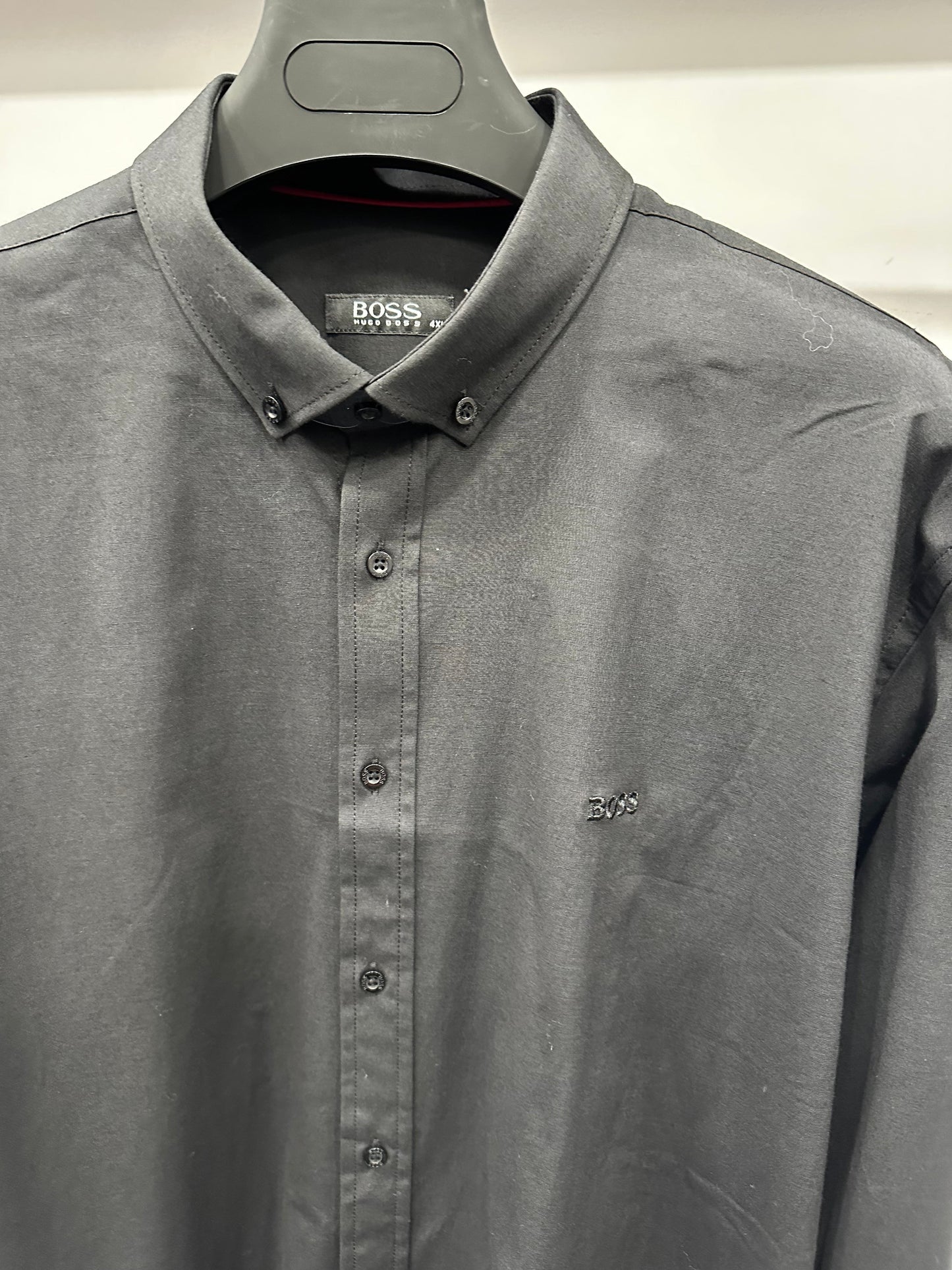 Boss Πουκάμισο Μαύρο