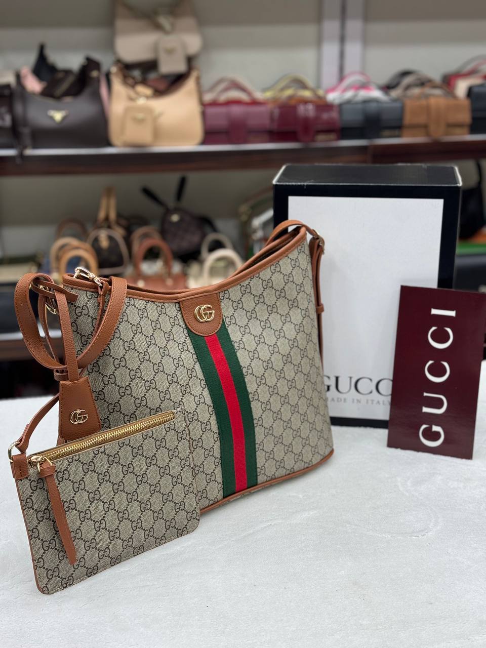 Gucci Ophidia Large Shoulder