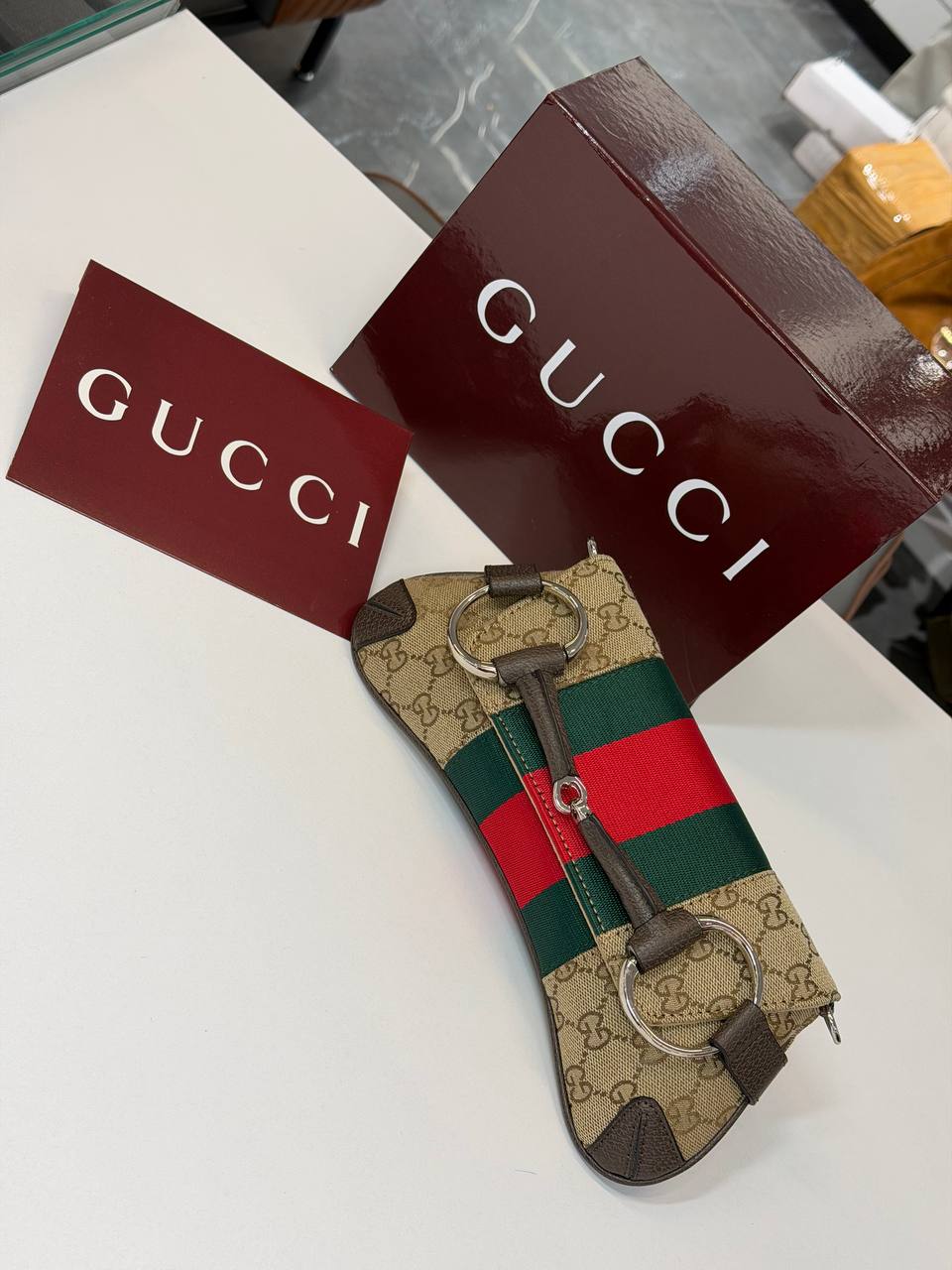Gucci Horsebit 1955 GG Canvas