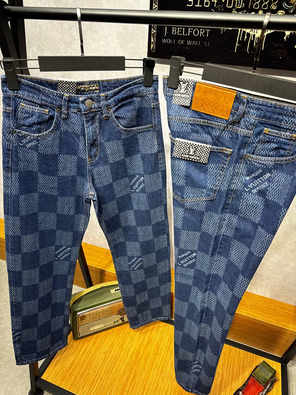 Louis Vuitton Damier Denim Jeans