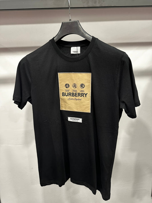 Burberry Logo Print T-Shirt Black