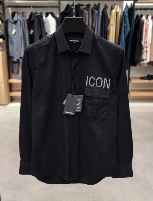 Dsquared Πουκάμισο Μαύρο