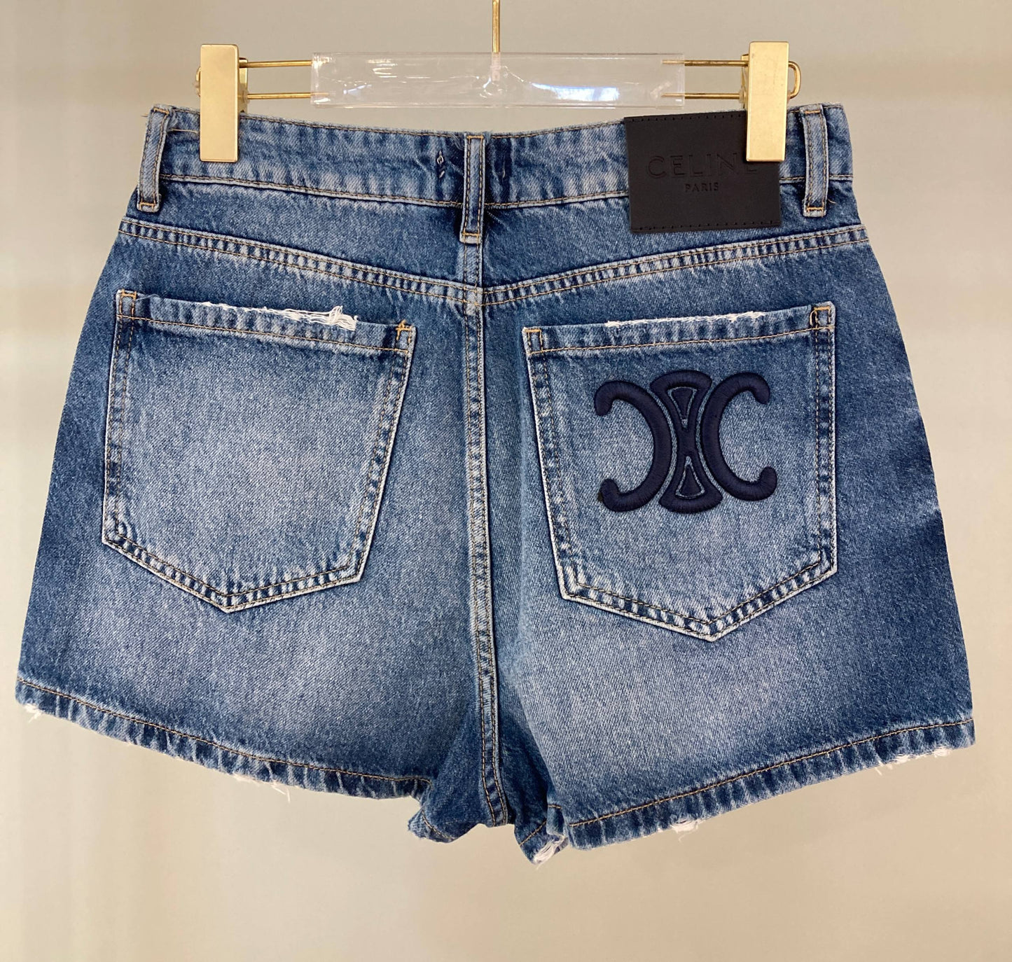 Celine Denim Shorts
