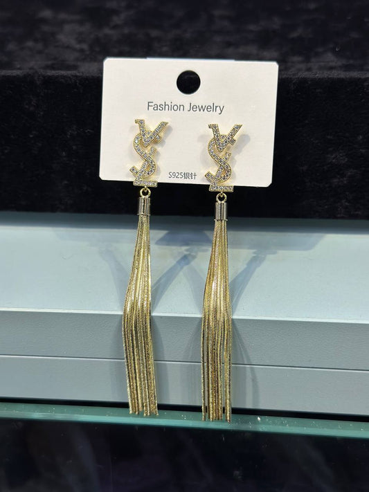 YSL Σκουλαρηκια Χρύσα