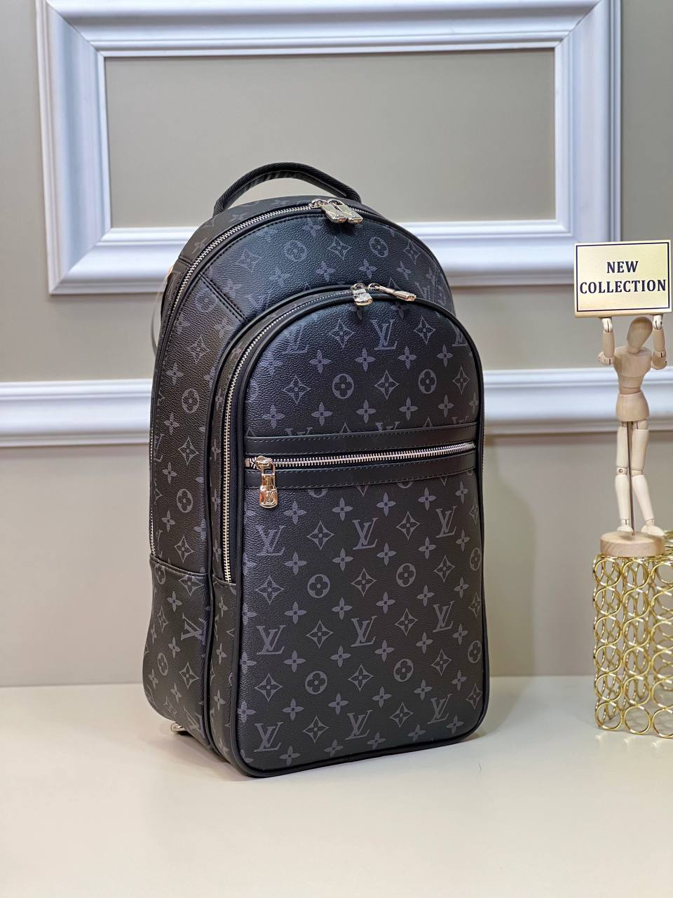 Louis Vuitton Backpack Michael Monogram Μαύρο