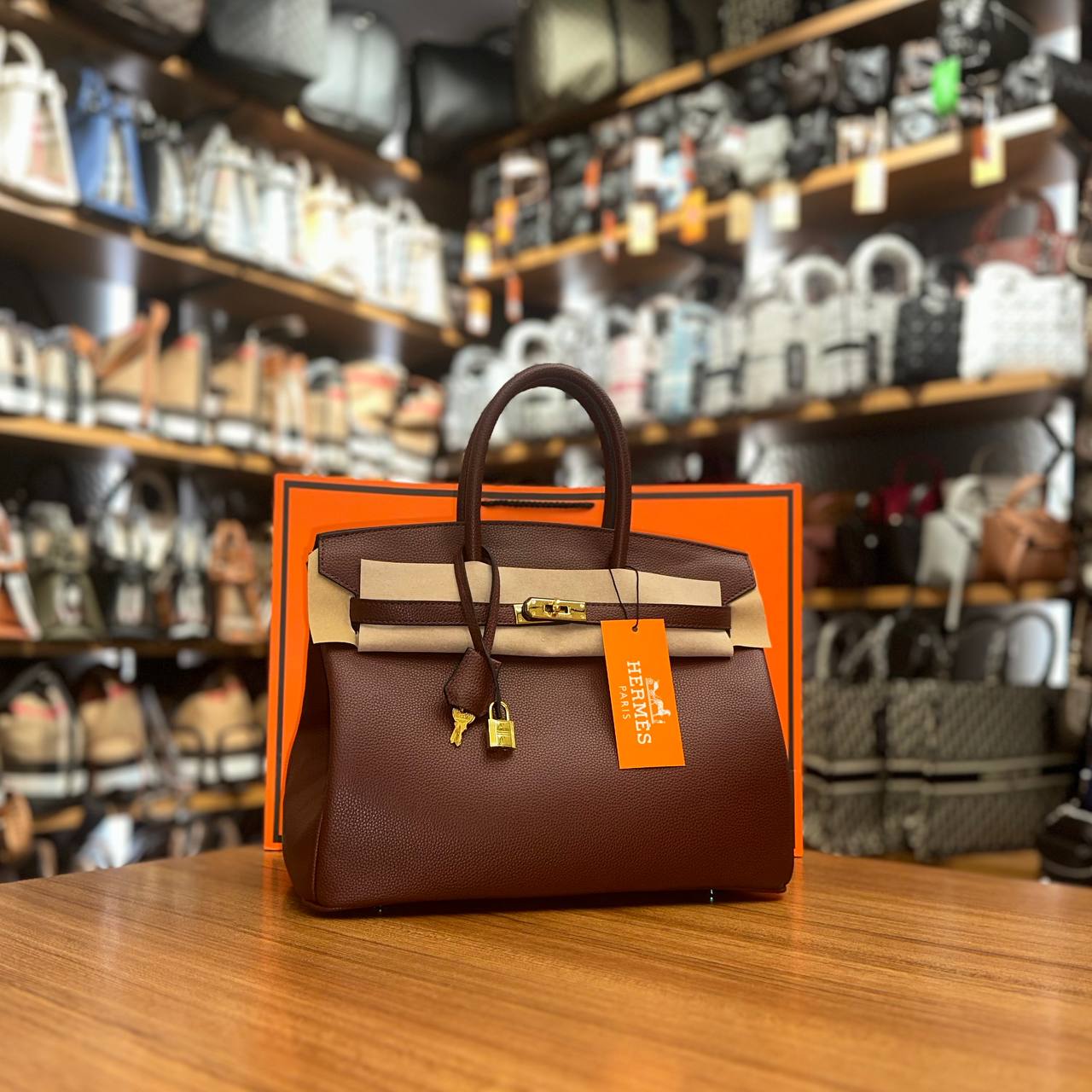 Hermes Birkin Μπορντό