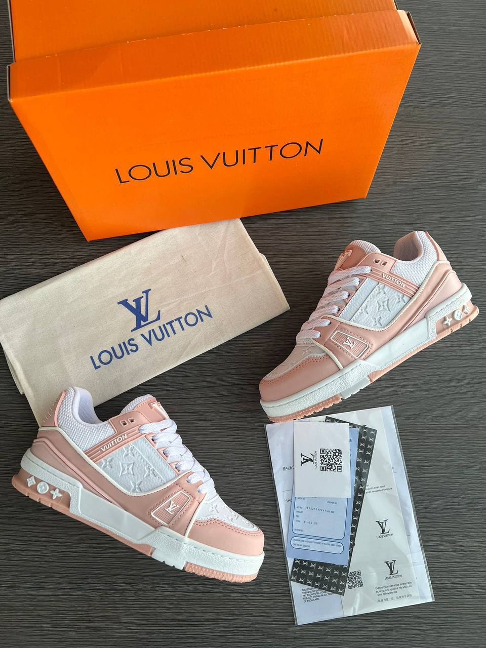 Louis Vuitton Sneakers Ροζ