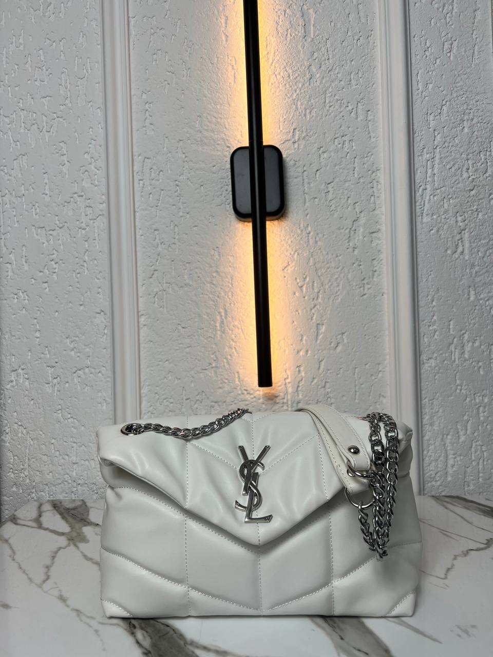 Ysl Loulou Puffer Άσπρη