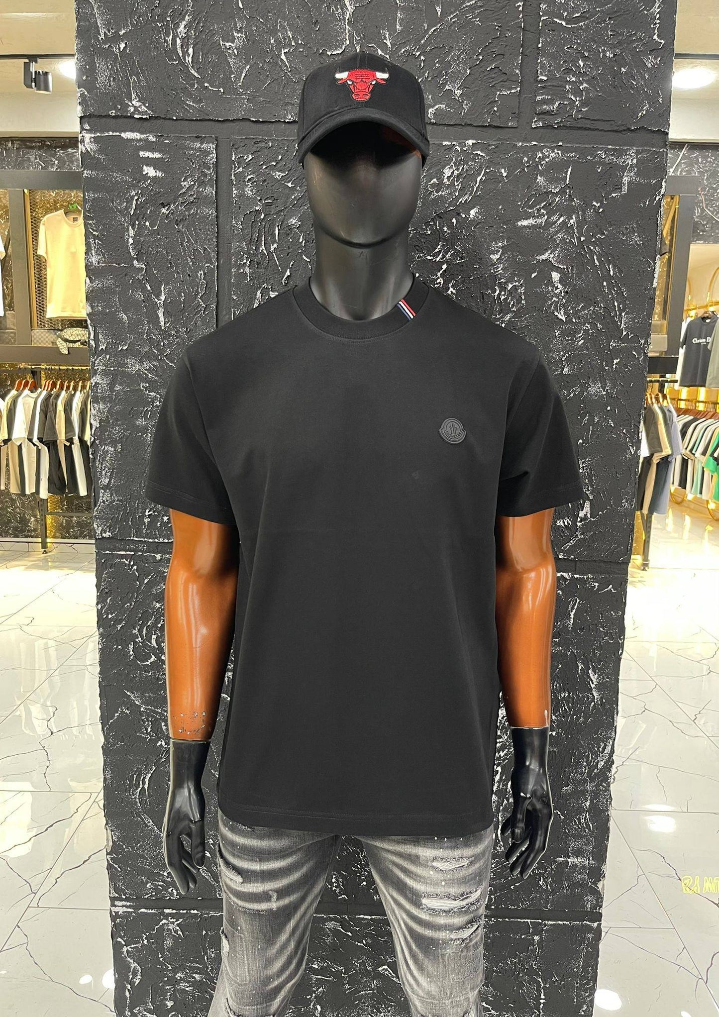 Moncler Logo T-Shirt Black