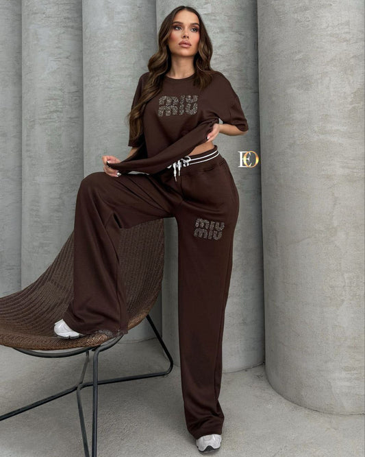 Miu Miu Set Καφέ