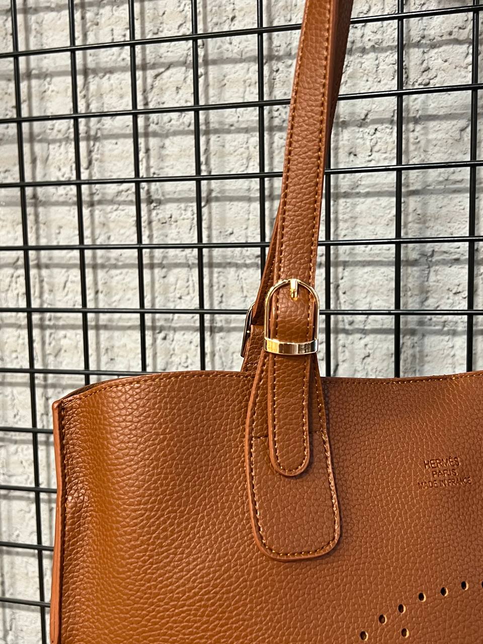 Hermès Evelyne Tote Set Brown
