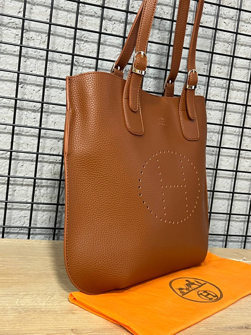 Hermès Evelyne Tote Set Brown