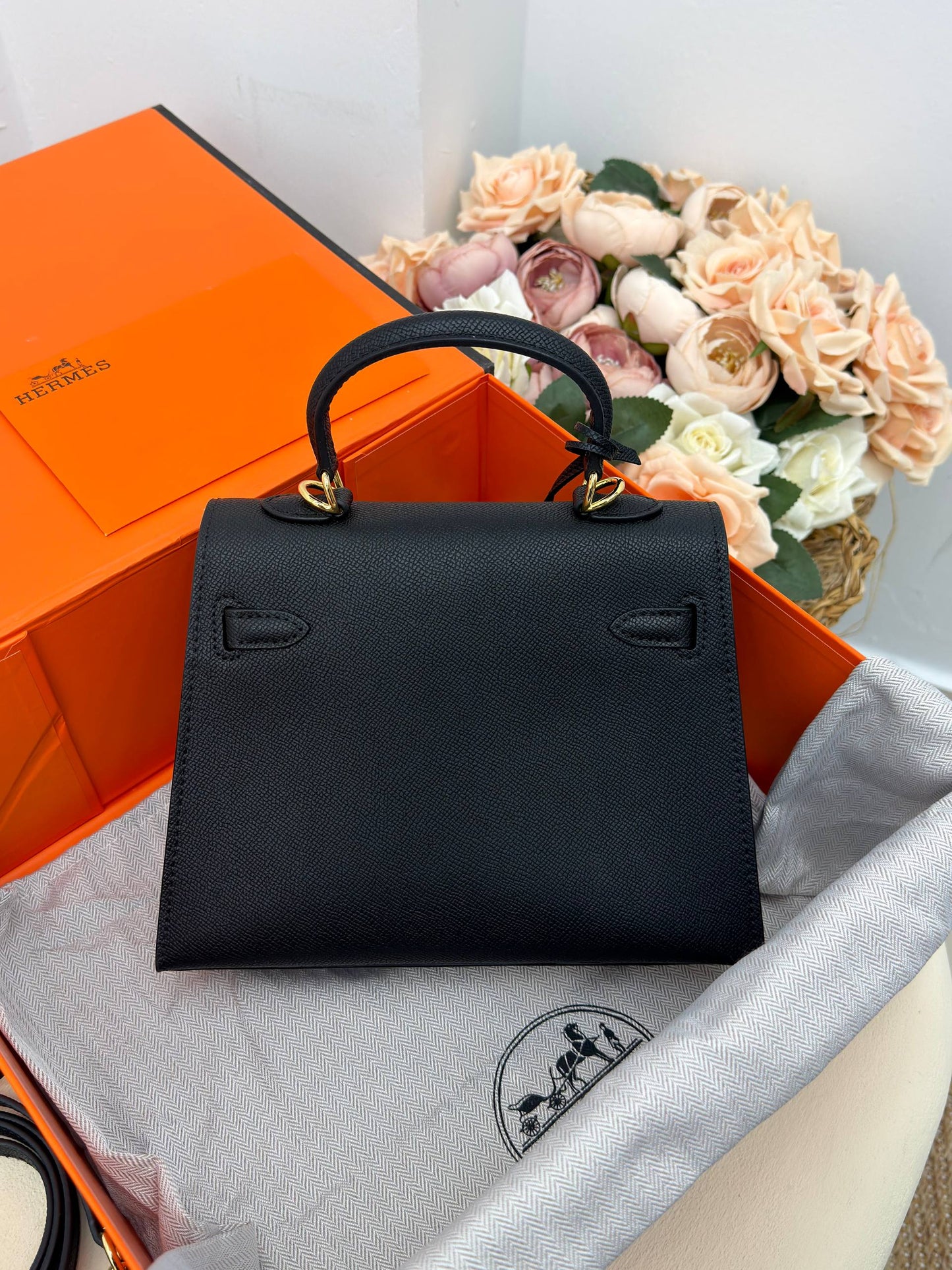 Hermès Kelly Mini Bag Black