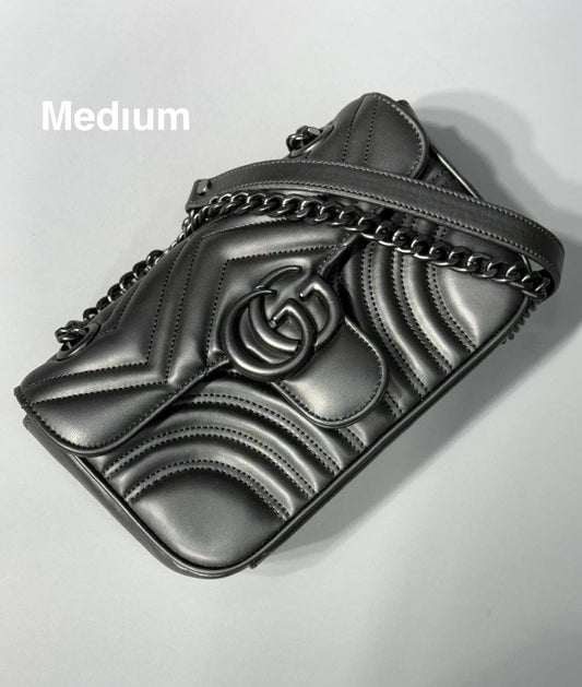 Gucci GG Marmont Shoulder Bag All Black