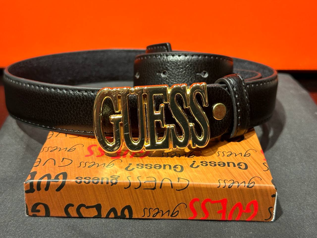 Ζωνη Guess Χρυσή