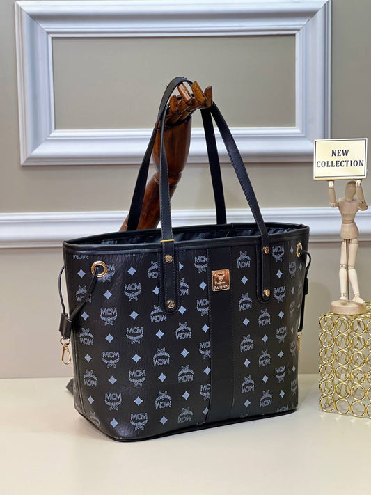 MCM Liz Shopper Black