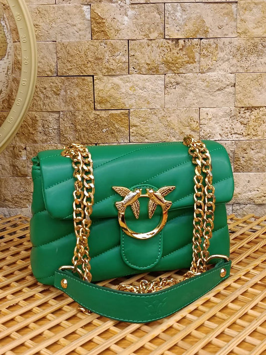 Pinko Puffer Πράσινη