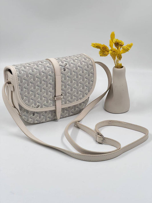 Goyard Crossbody Μπεζ