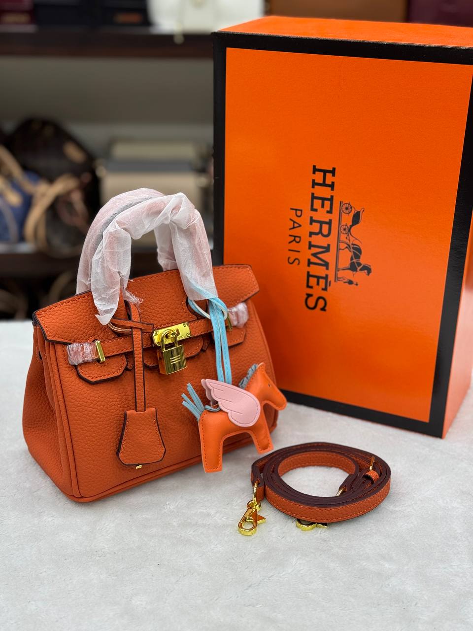 Hermès Birkin Mini Orange