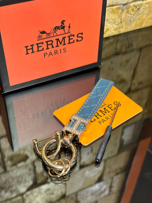 Hermes Μπρελόκ Μπλε