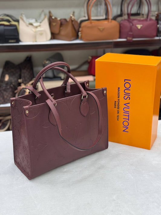 Louis Vuitton Ontego Μπορντό
