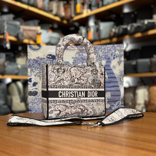 Lady Dior Toile de Jouy