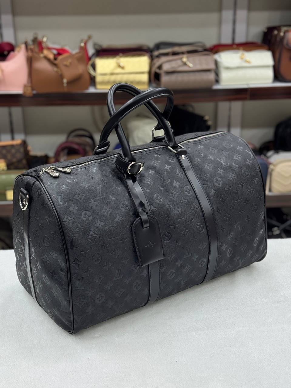 Louis Vuitton Speedy Μαύρο Μονόγραμμα
