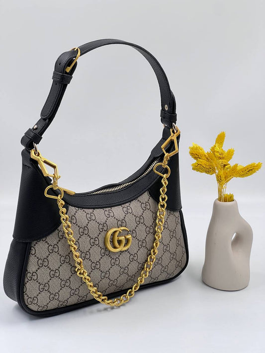 Gucci Aphrodite GG Shoulder Bag Black