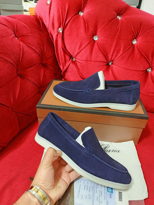 Loro Piana Loafers Blue